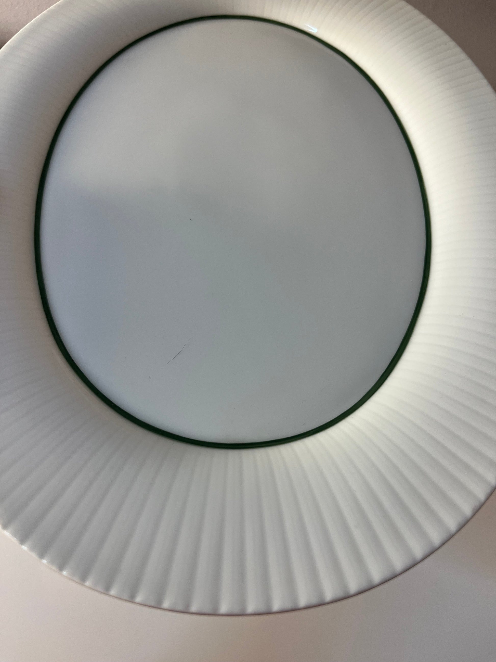 Servierplatte Modulation Secunda grün von Tapio Wirkkala für Rosenthal