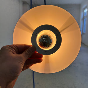 Hängelampe Luna 8021 P silbergrau von JEKA