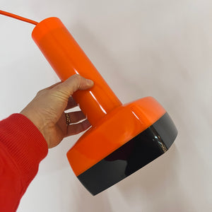 Hängelampe orange von Bent Karlby für Schrøder-Kemi