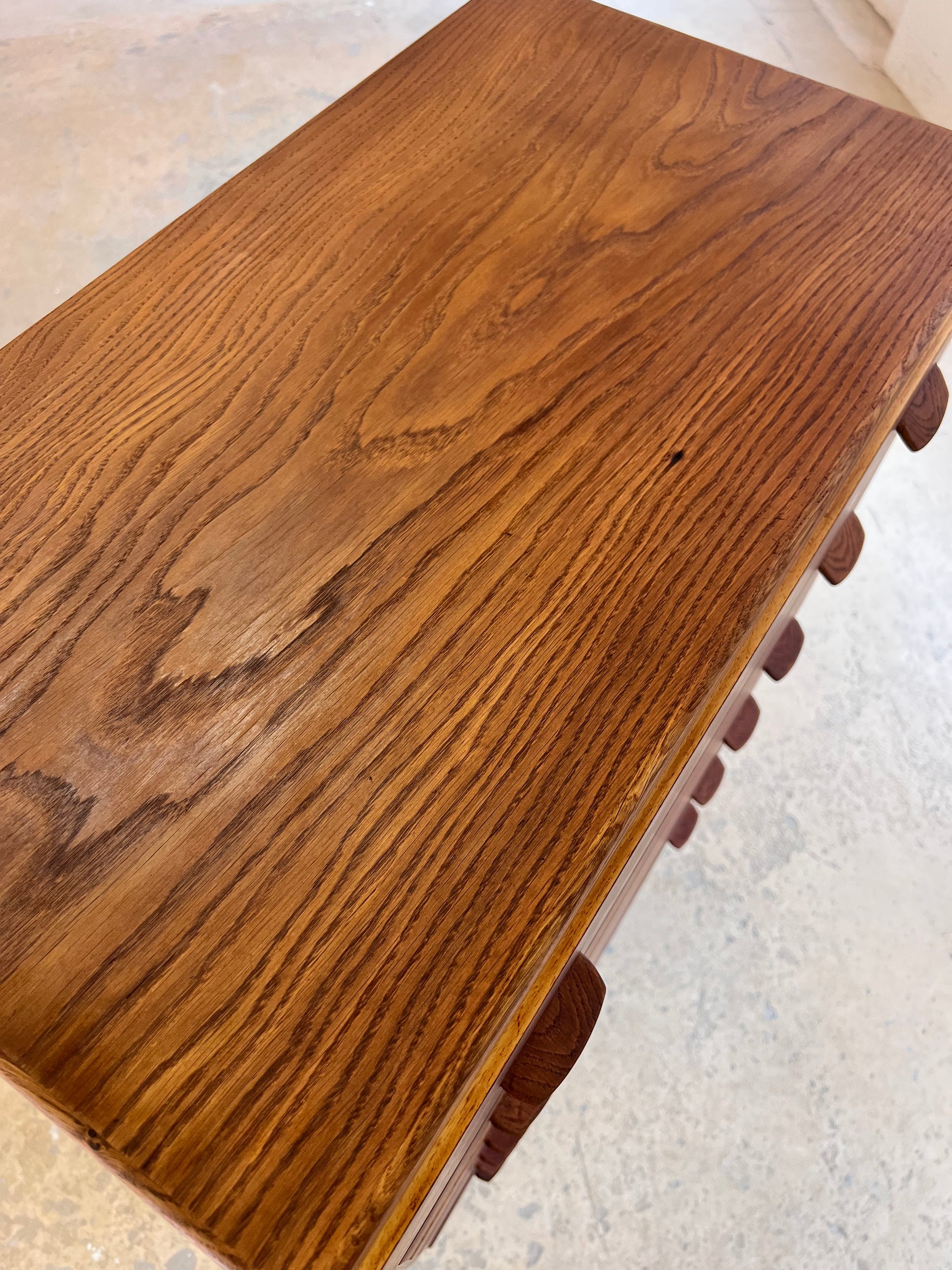 Kommode Tallboy Eiche von Poul Volther für FDB Møbler