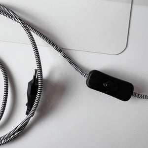 Wandlampe weiß Metall aus Dänemark