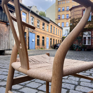 Wishbone Chair Modell CH24 Eiche geölt von Hans J. Wegner für Carl Hansen & Søn