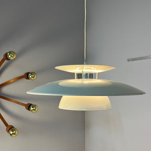 Lamellenlampe cremeweiß aus Dänemark
