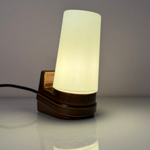Wandlampe Modell 6080 braun von Sigvard Bernadotte für Ifö