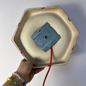 Wandlampe rot Keramik von Hustadt Leuchten
