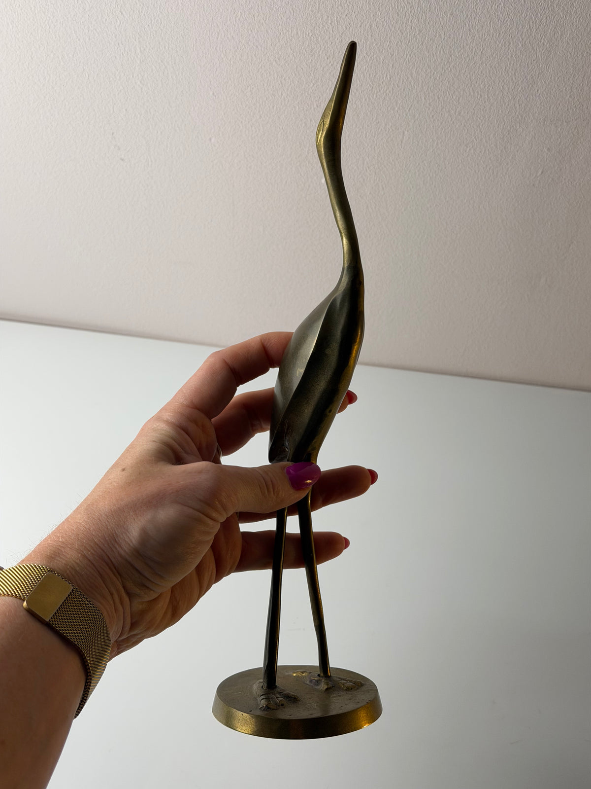 Kranich Messing