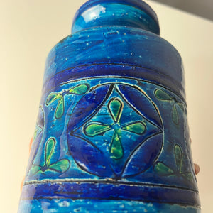 Vase Azul Rimini von Aldo Londi für Bitossi