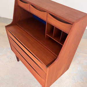 Sekretär Teak mit Schminktisch & Spiegel aus Dänemark