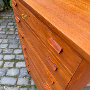 Tallboy Kommode Teak aus Dänemark