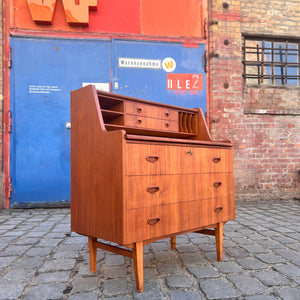 Sekretär Teak aus Dänemark