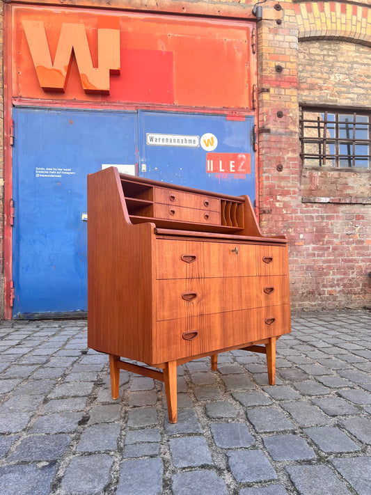 Sekretär Teak aus Dänemark