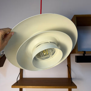 Lamellenlampe weiß aus Dänemark