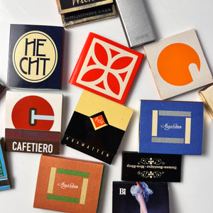 Set: Vintage Streichhölzer Grafik