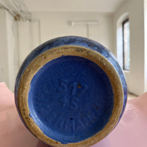Bodenvase 517-45 dunkelblau von Scheurich West Germany
