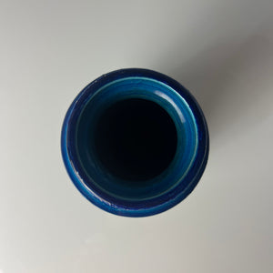 Vase Azul Rimini von Aldo Londi für Bitossi