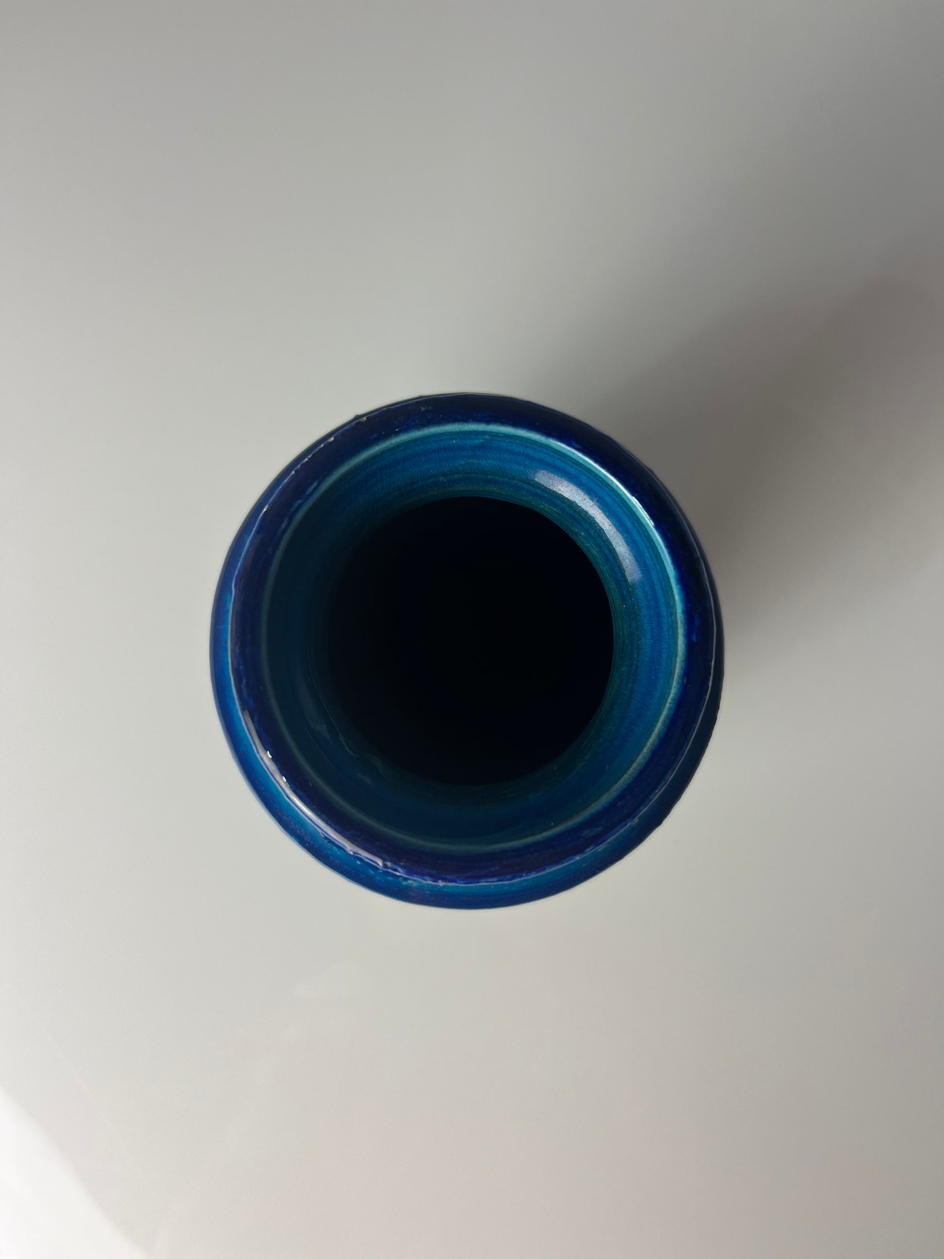 Vase Azul Rimini von Aldo Londi für Bitossi