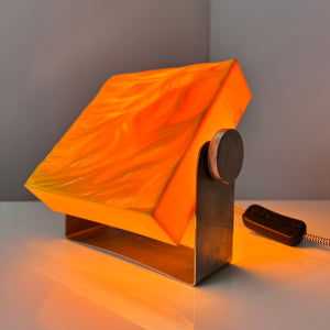 Tischlampe gelb von Uwe Mersch