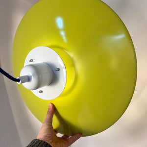 Lamellenlampe teils neu lackiert aus Dänemark