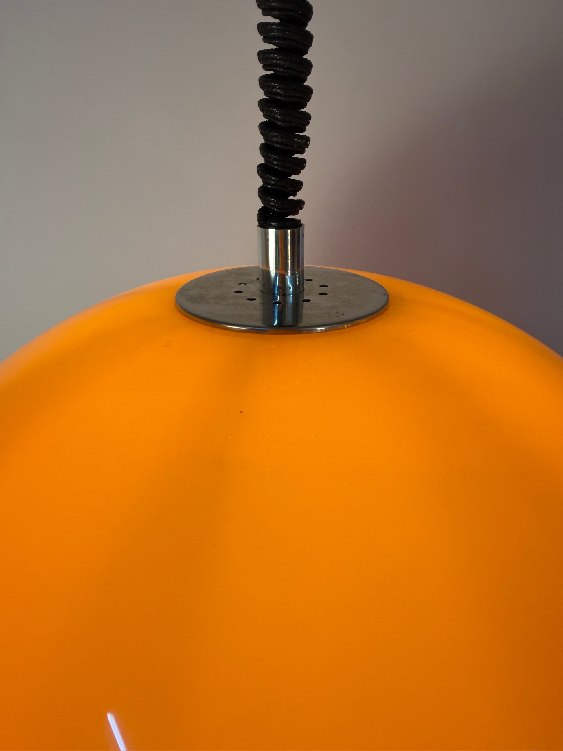 Hängelampe Modell Jolly orange Kunststoff von Guzzini