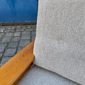 Sessel beige grau Safari Style