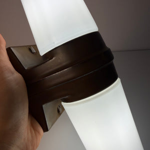 Wandlampe Modell 6060 braun von Sigvard Bernadotte für Ifö