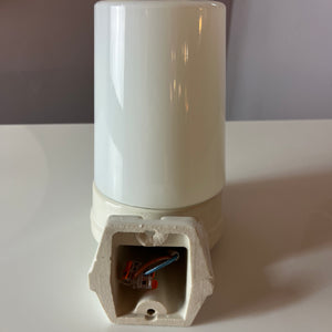 Wandlampe Modell 6070 weiß von Sigvard Bernadotte für Ifö