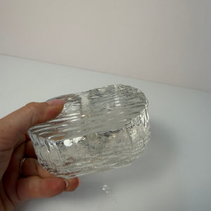 Solifleur Vase Kristallglas von Ritzenhoff