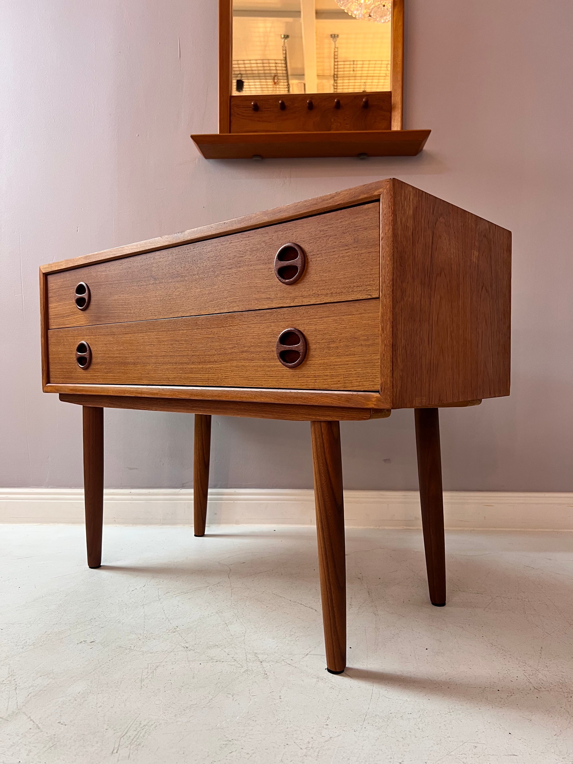 Nachtschrank Teak aus Dänemark