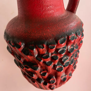 Vase 7587-25 rot von Carstens Keramik
