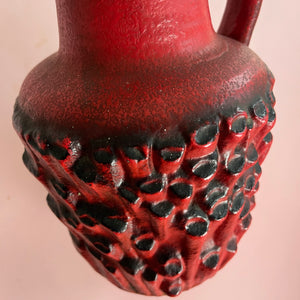 Vase 7587-25 rot von Carstens Keramik