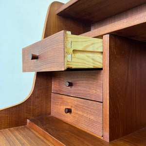 Sekretär Teak aus Dänemark