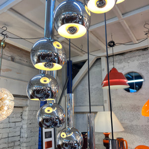Kaskadenlampe 10-flammig Chrom von STAFF