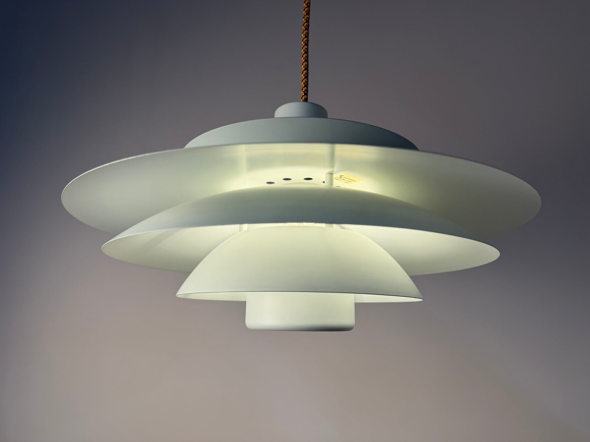Lamellenlampe weiß von Top Lamper