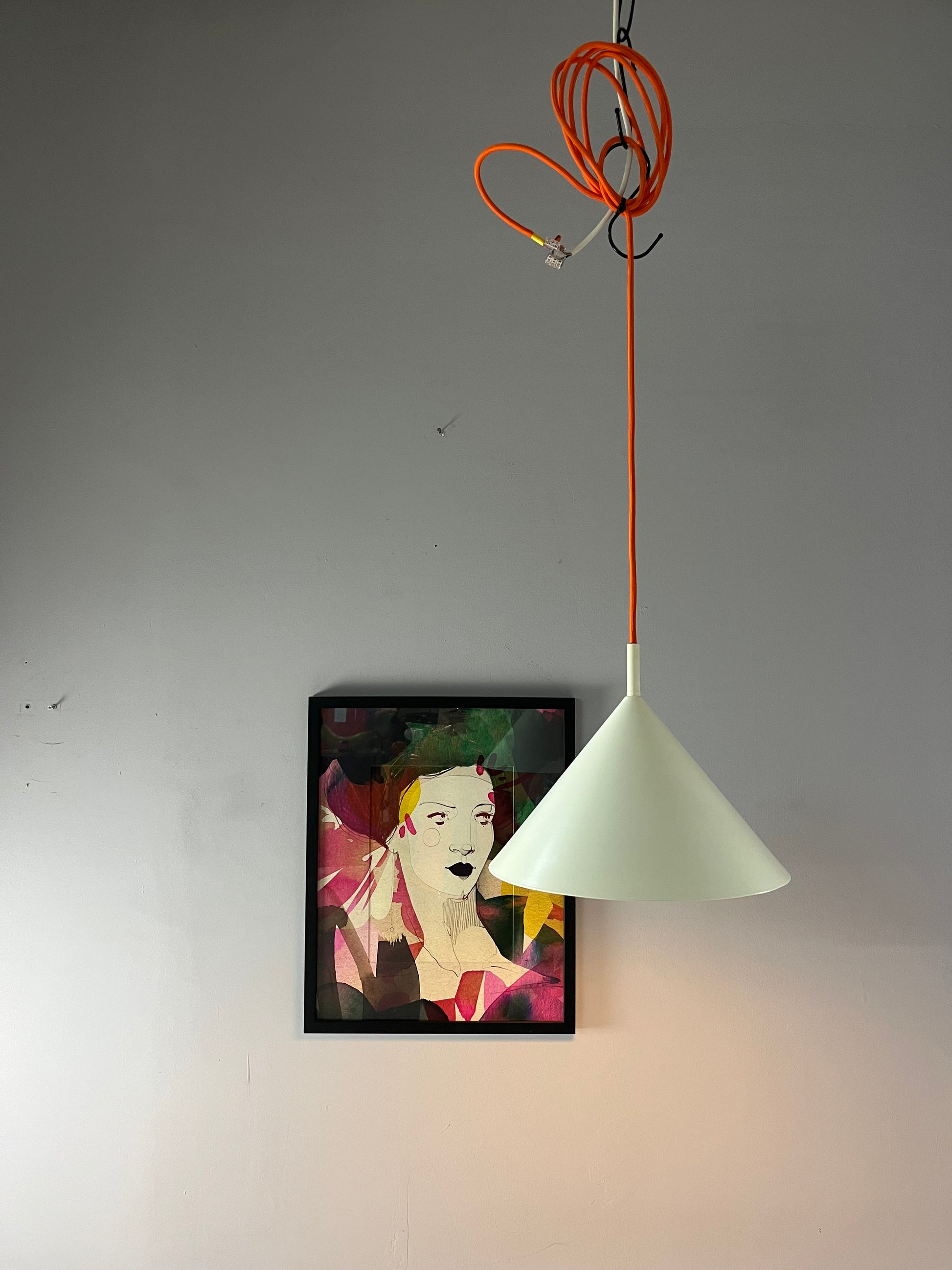 Hängelampe Costa weiß von Design Light