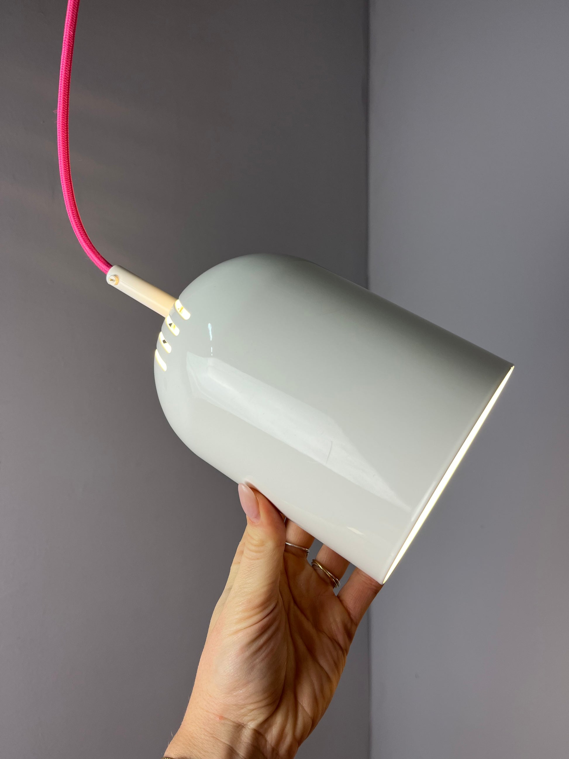 Hängelampe weiß aus Dänemark