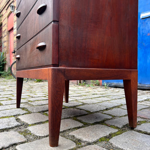 Kommode Teak mit Schloss aus Dänemark