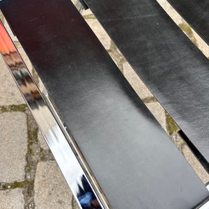 Klappstuhl Vono Echtleder Chrom von Interlübke