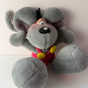 Diddl Maus mit pinker Latzhose von Thomas Goletz