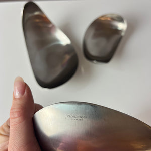 Set: Servierschalen Leaf von Helle Damkjær für Georg Jensen