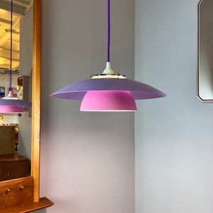 Lamellenlampe neu lackiert Dänemark