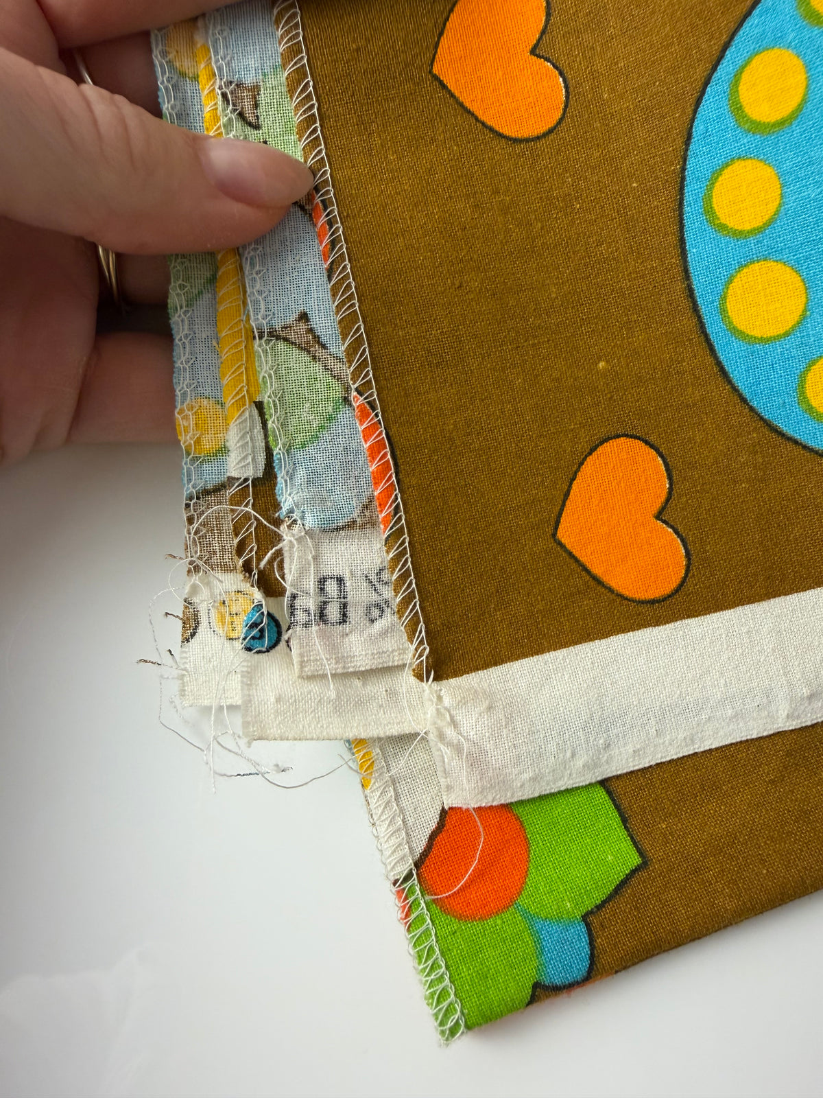 Stoff mit Kindermotiv 125 x 125 cm von dekoplus