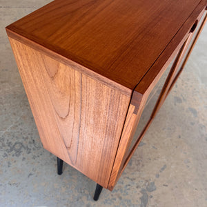 Kleine Vitrine Teak von H. W. Klein für Bramin