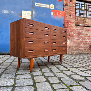 Doppelkommode Nussbaum von Carlo Jensen für Poul Hundevad