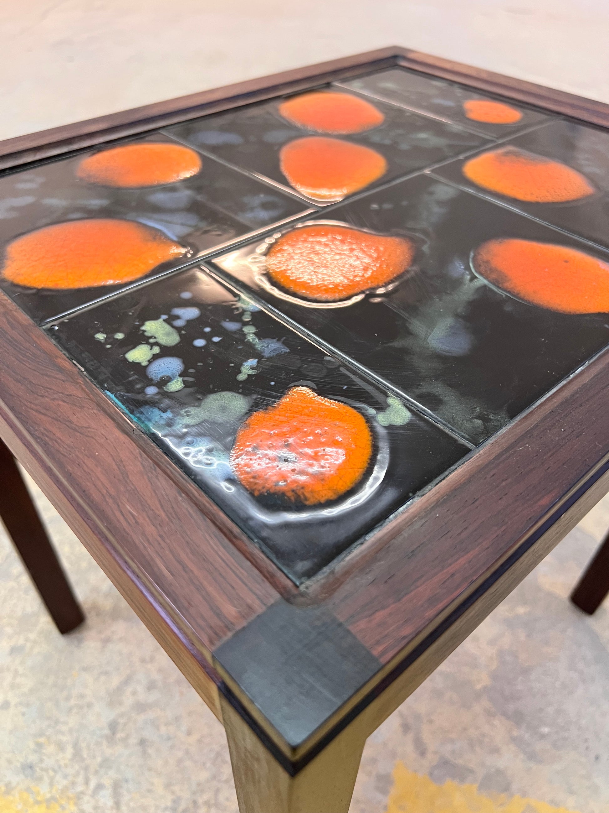 Fliesentisch Palisander Dänemark