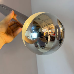 Hängelampe Big Globe Chrom 39 cm von Motoko Ishii für STAFF