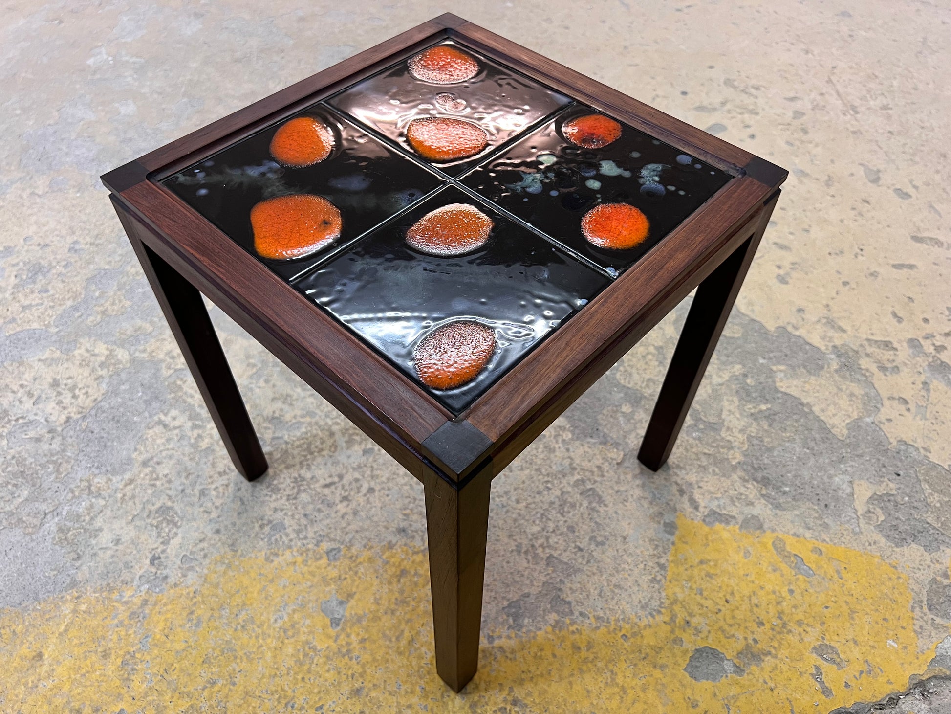 Fliesentisch Palisander Dänemark