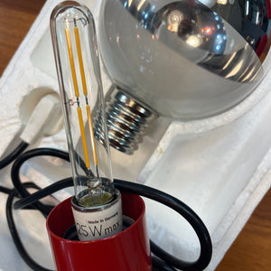 Tischlampe Big Globe rot von Motoko Ishii für STAFF