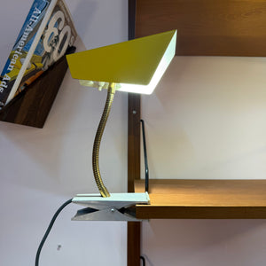 Klemmlampe gelb gold von HOSO (Hoffmeister & Sohn)