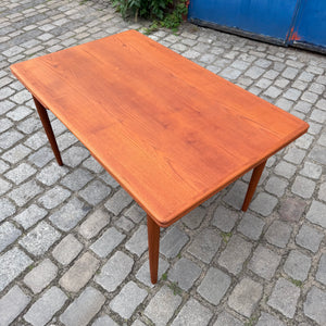 Ausziehbarer Esstisch Teak aus Dänemark