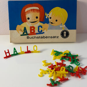 ABC Buchstabensatz von Otto Volkmar K.G. Waltershausen